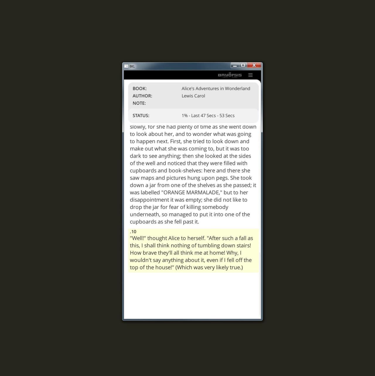 BKL Reader screenshot 5