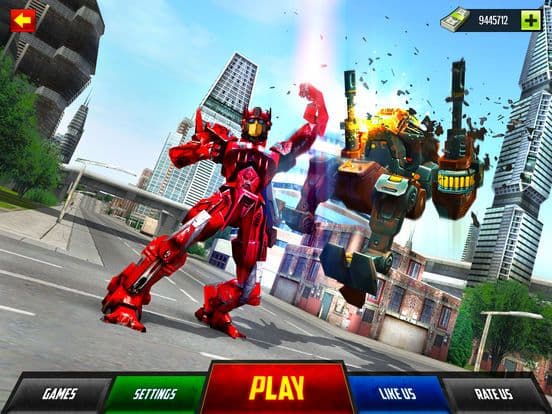 Monster Robot Hero City Battle screenshot 2