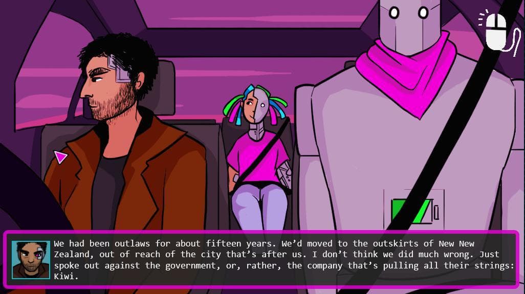 25 days on a cyberpunk roadtrip screenshot 3