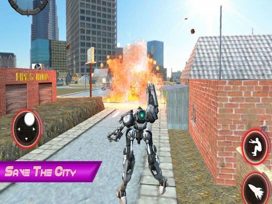Epic Robot City Fighting screenshot 2