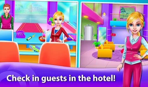 Girl Hotel Hostess Resort Paradise screenshot 2