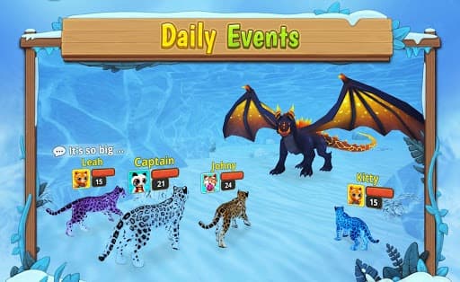 Snow Leopard Family Sim Online screenshot 5