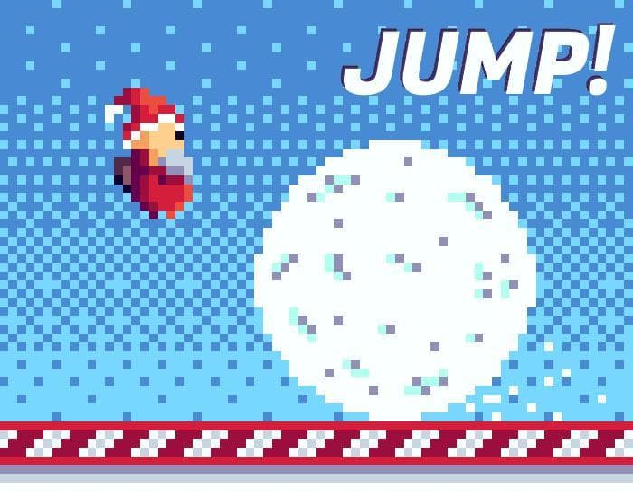 Run Santa run!