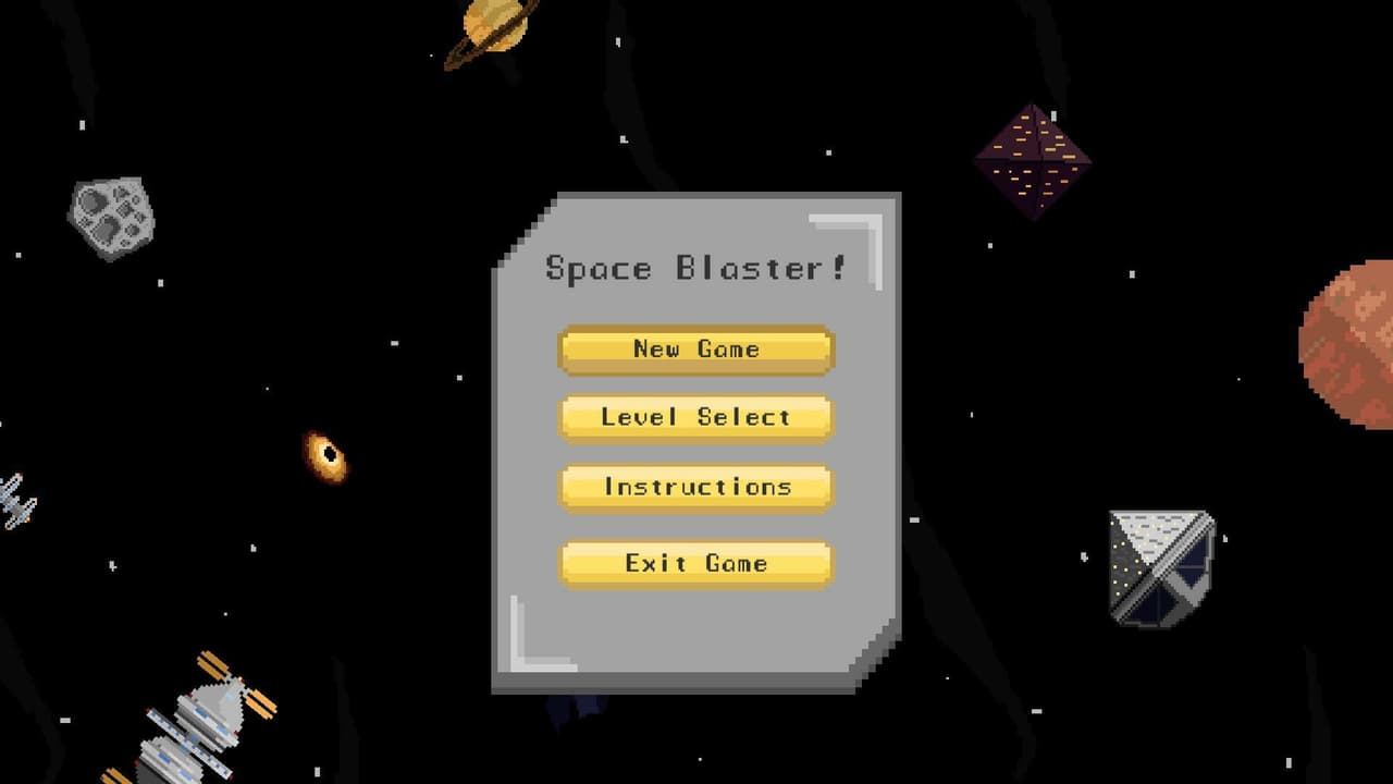 Space Shooter (itch) (aayushmakharia) screenshot 2