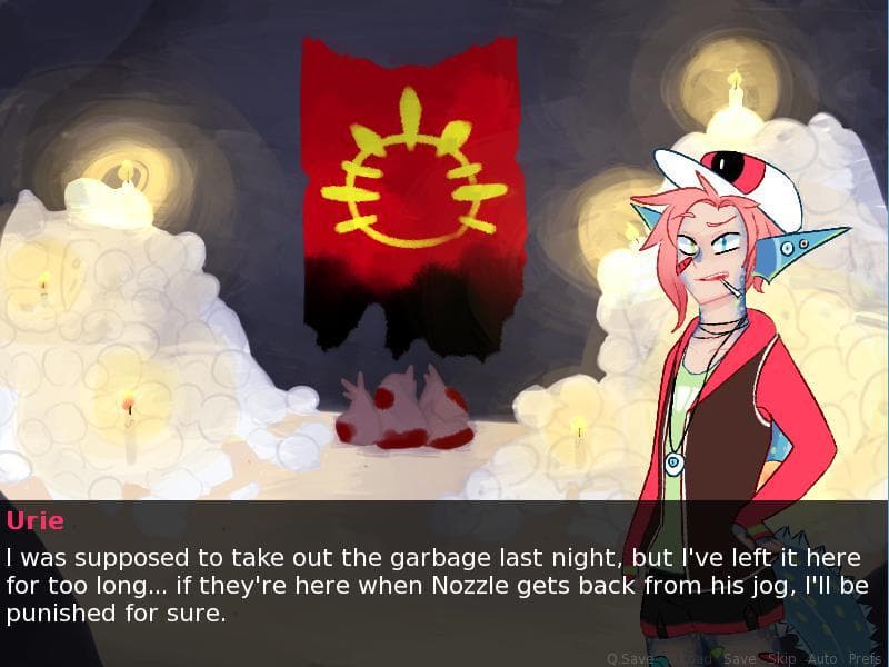 Otomeru (Shark-People "Dating" VN) screenshot 4