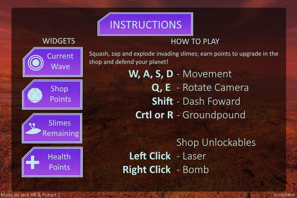 Icosphere screenshot 2