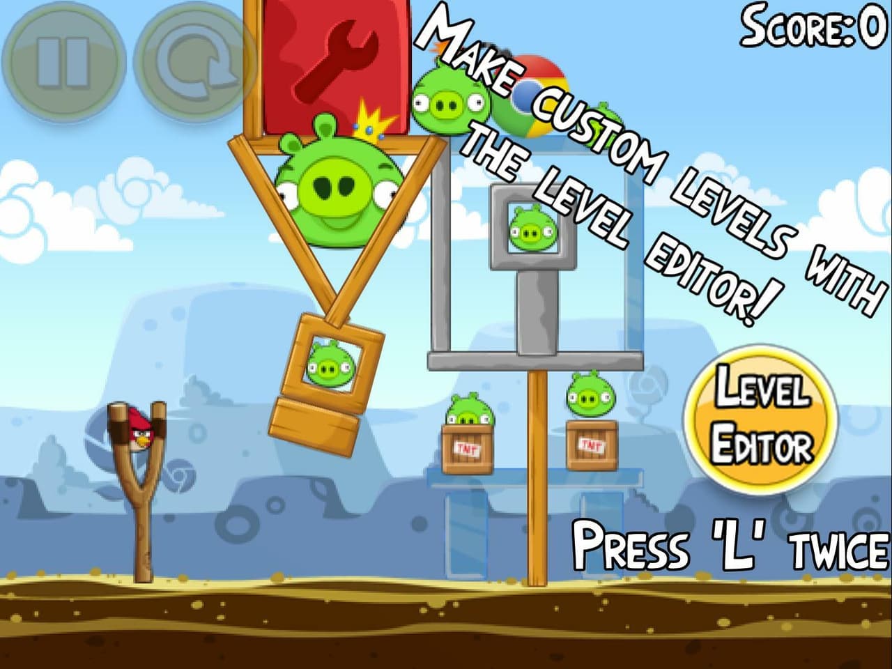 Angry Birds Chrome (Remake)