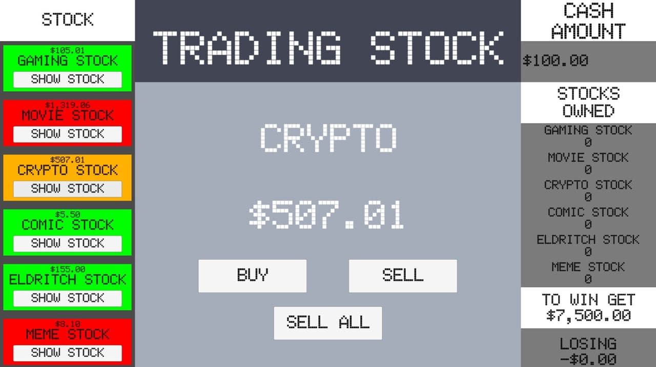 Simple Stock Trading Simulator screenshot 5