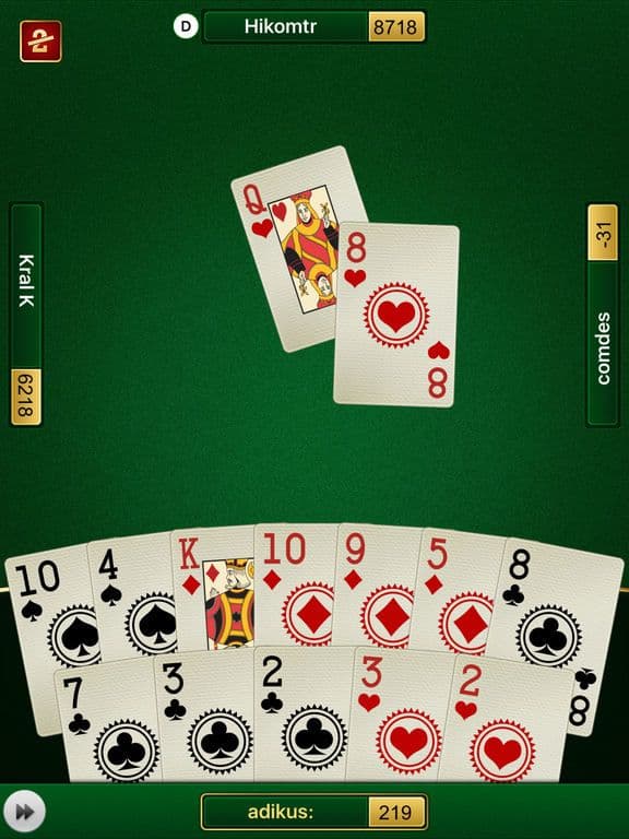 King - Classic card game screenshot 2