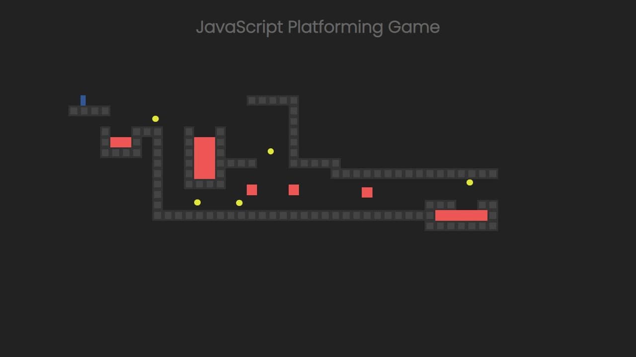 JavaScript Platforming Game screenshot 2
