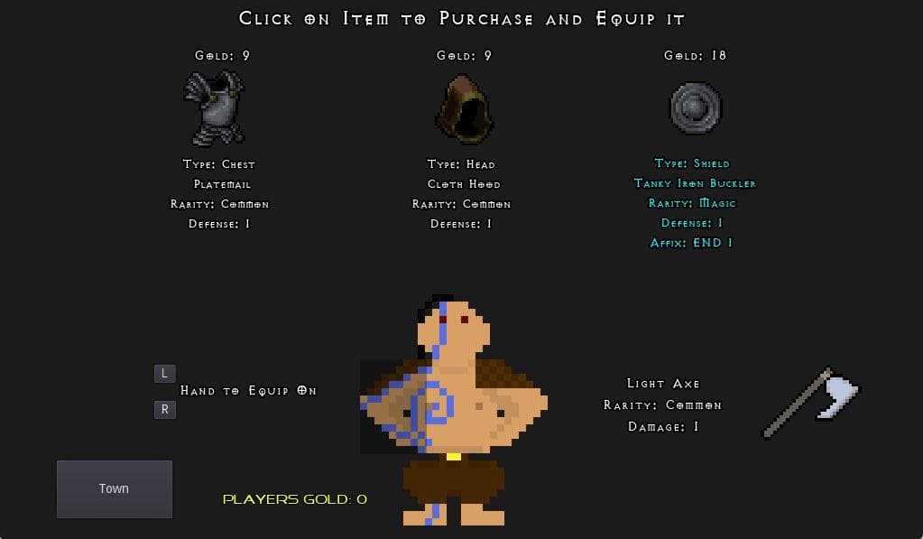 Diablo Inspired Prototype (Untitled) screenshot 5