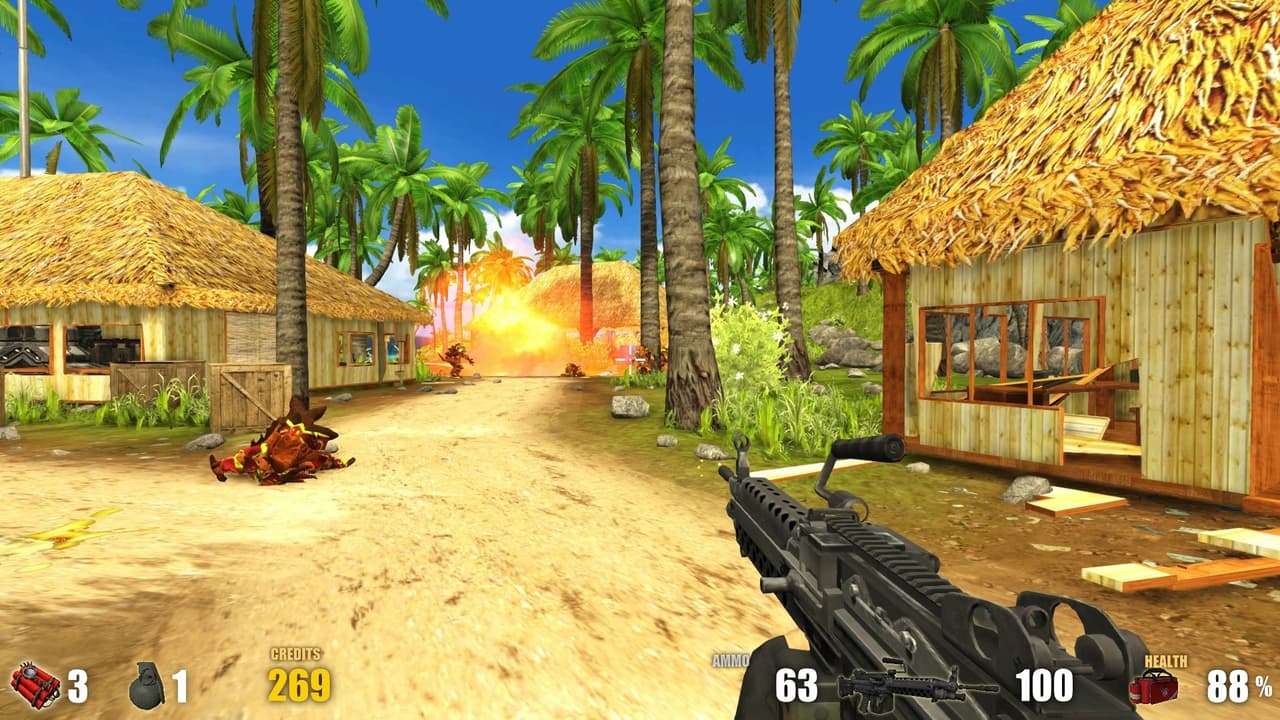 Action Alien: Tropical Mayhem screenshot 6