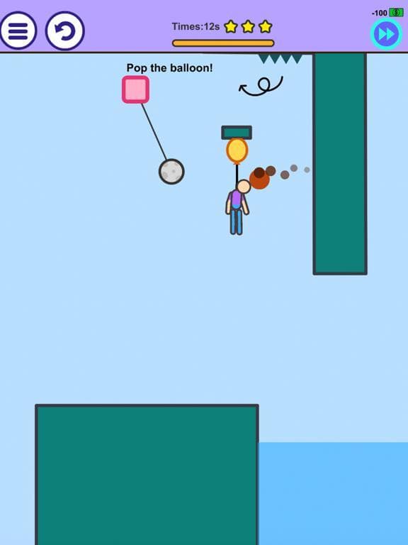 Man on Fire - Physics Game screenshot 3