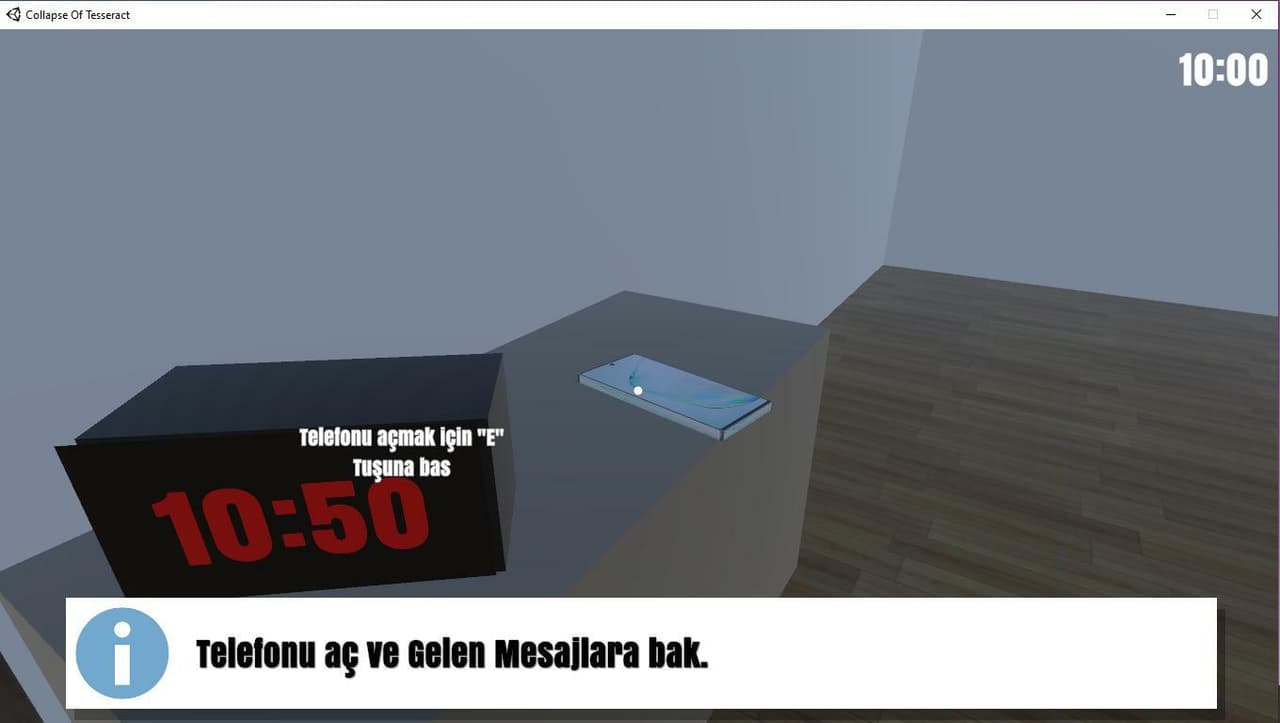Collapse Of Tesseract