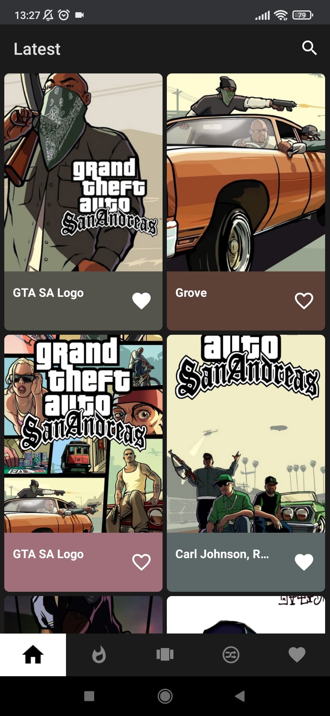 San Andreas Mobile Wallpapers App screenshot 4