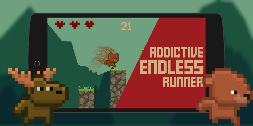 Animal Run - Endless Runner 2D screenshot 2