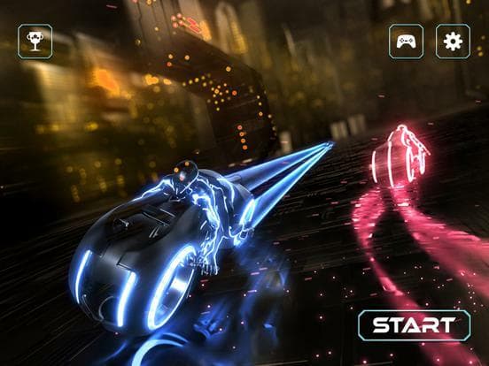 Neon Race - Light Bike Race screenshot 2