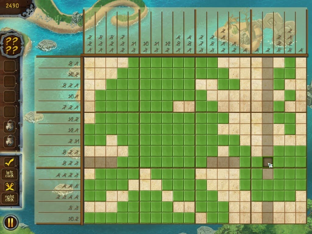 Fill and Cross Pirate Riddles 2 screenshot 4