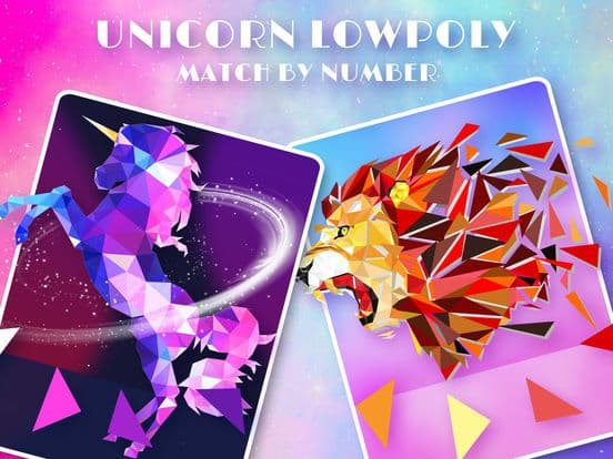 Unicorn 3D Art: Puzzle Games screenshot 2
