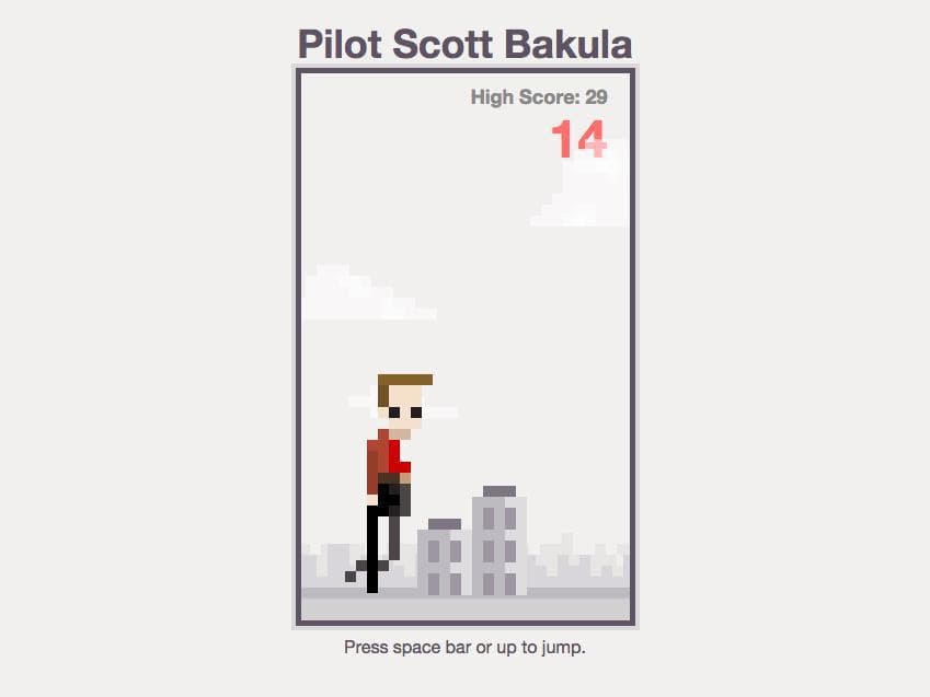 Pilot Scott Bakula