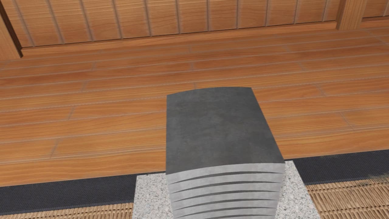 VR瓦割り / VR roof tile screenshot 2