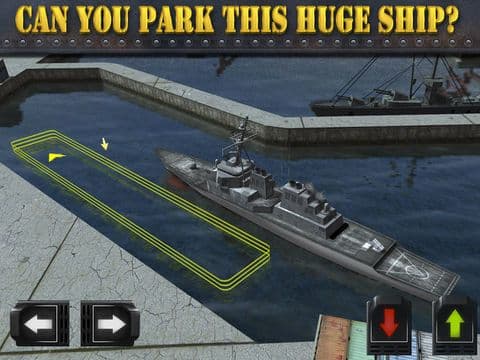 Navy Boat Parking Simulator Game - Real Army Sailing Driving Test Run Park Sim Games screenshot 4