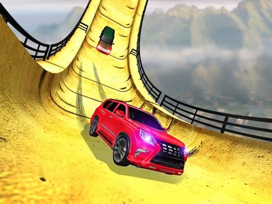 Mega Ramp Prado Stunts screenshot 4
