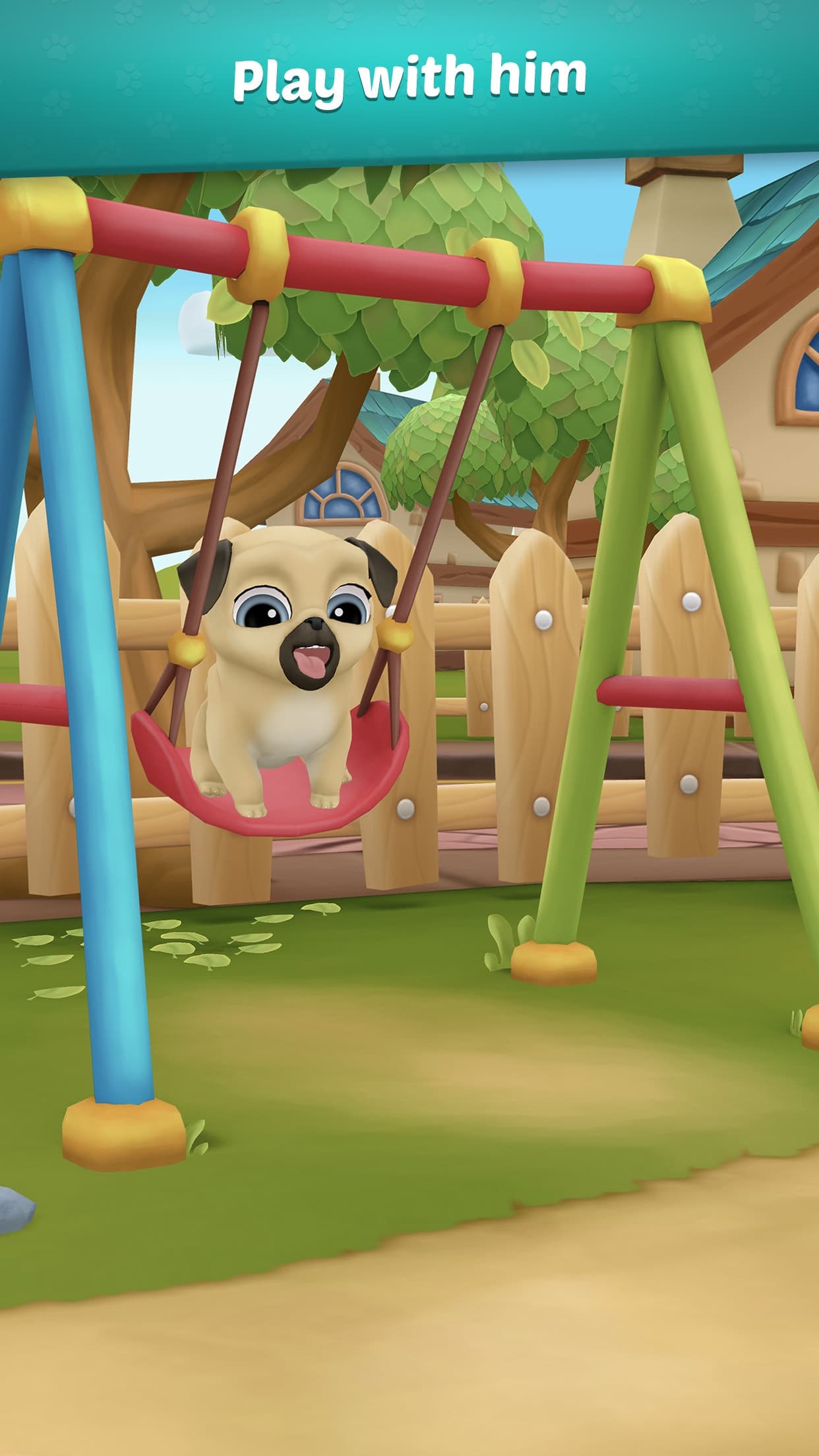 My Virtual Pet Dog 🐾 Louie the Pug screenshot 3