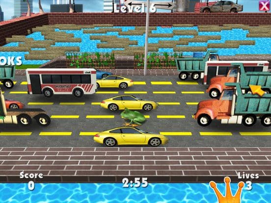 3D Frog Frenzy screenshot 2
