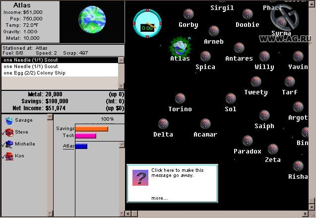 Spaceward Ho! screenshot 2