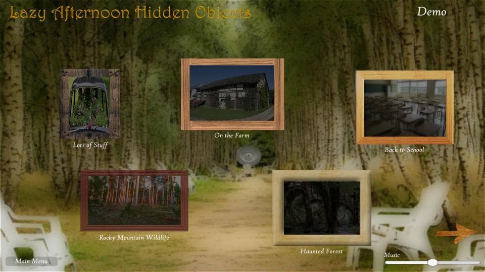 Lazy Afternoon Hidden Objects Volume 1 Demo screenshot 2