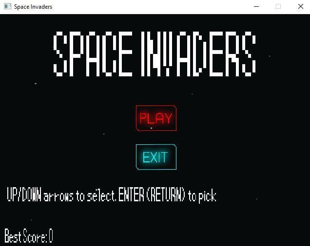 Space Invaders (SDL2) screenshot 2