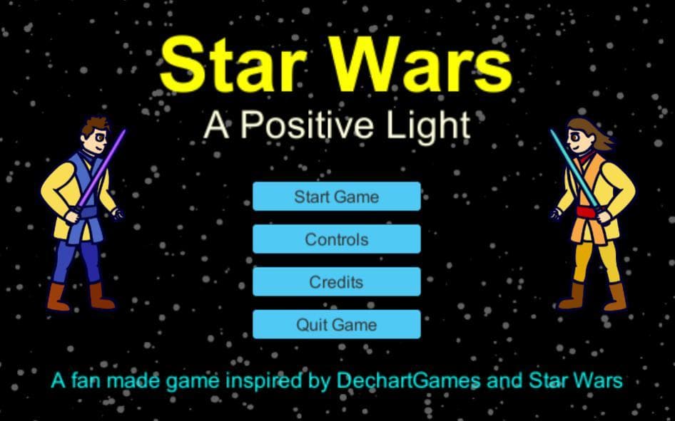 A Positive Light (Star Wars and DechartGames Inspired Game) screenshot 3