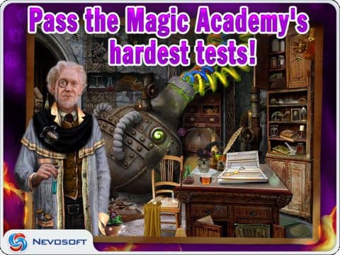 Magic Academy HD Lite: puzzle adventure game screenshot 5