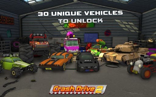 Crash Drive 2: 3D racing cars screenshot 3