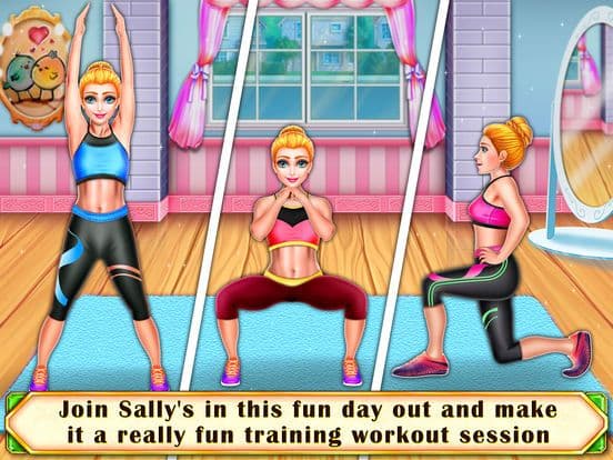 Sallys Fitness Workout screenshot 4