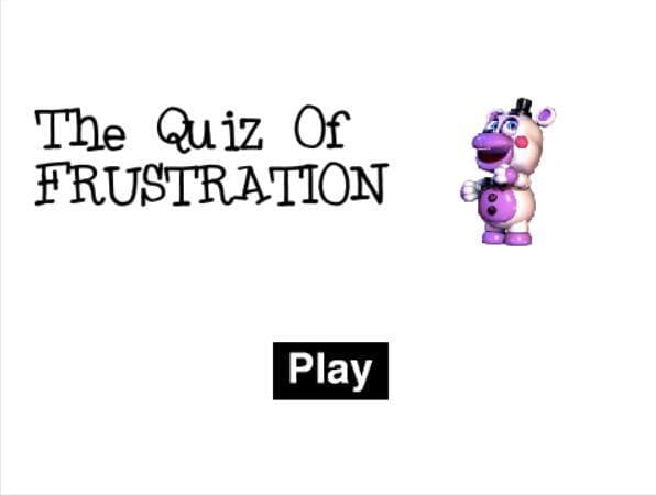 The Quiz Of Frustration screenshot 2