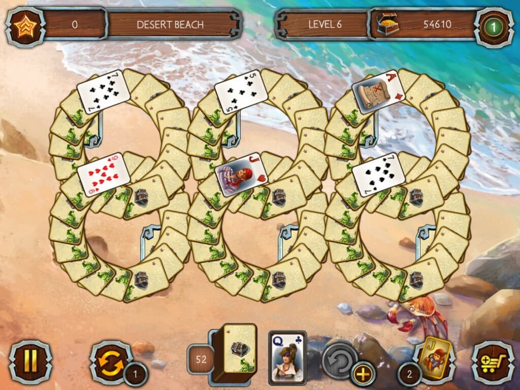 Solitaire Legend of the Pirates 3 screenshot 6