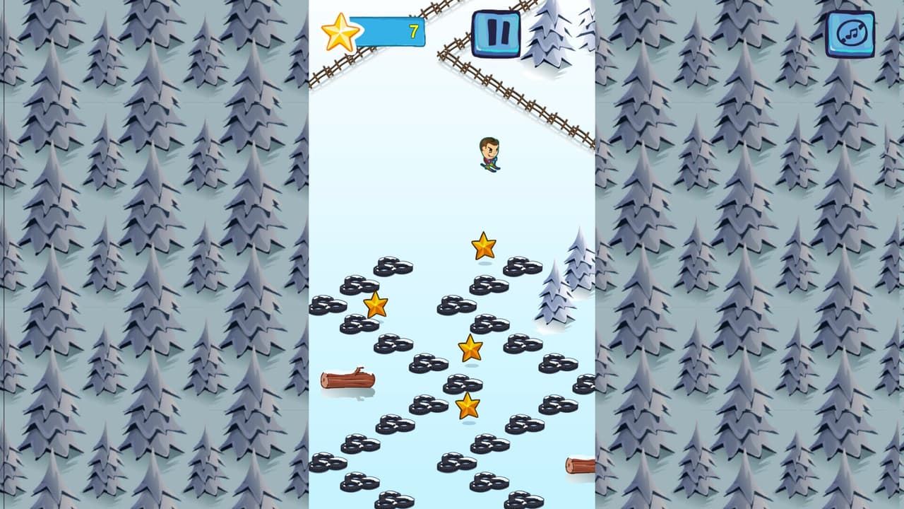 ZigZagging Ski screenshot 5