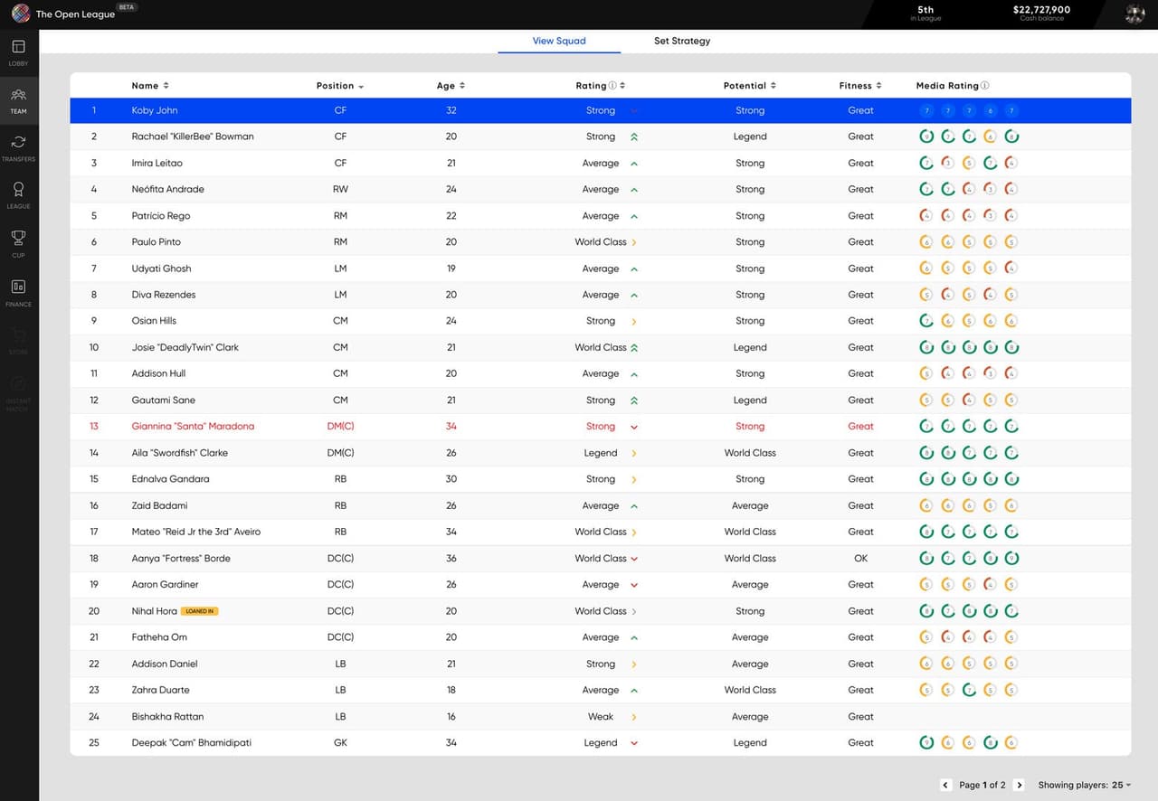 The Open League screenshot 4