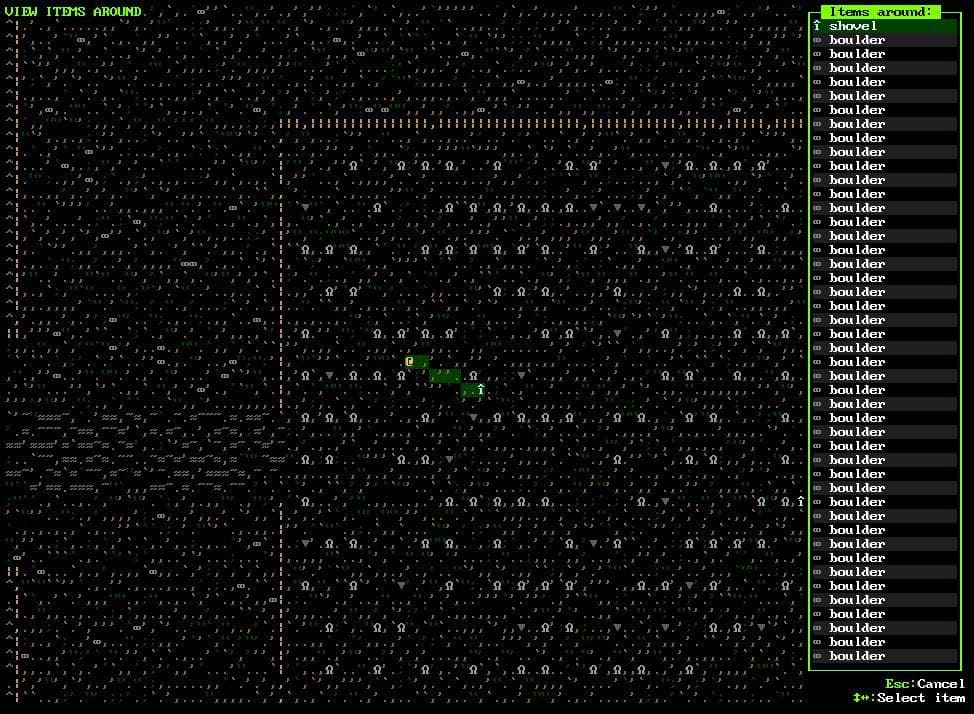 NecromanZer 7DRL screenshot 2