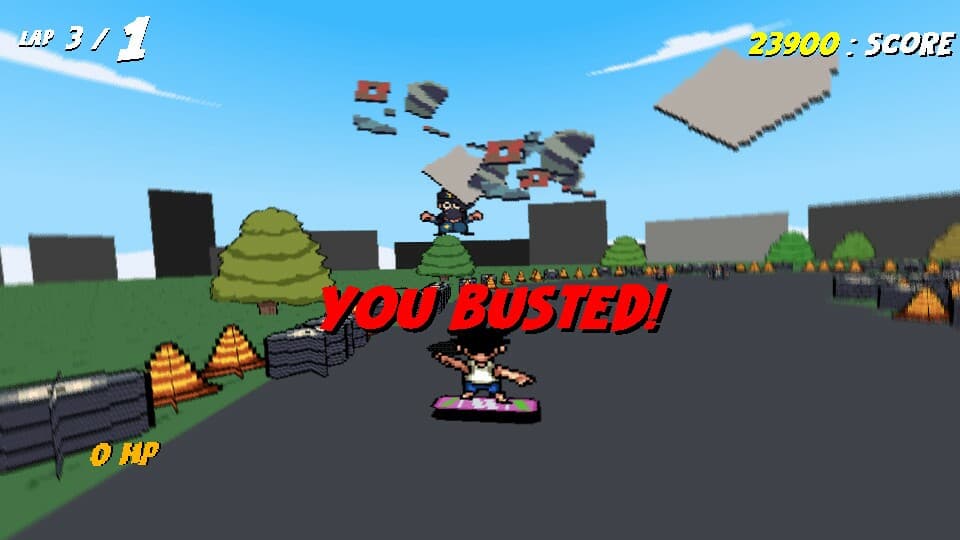 Hoverboard Chase screenshot 5