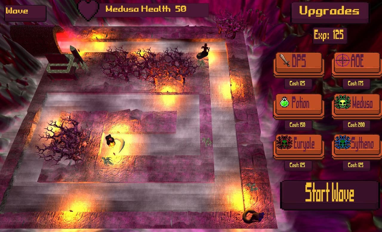 Medusa TD screenshot 3