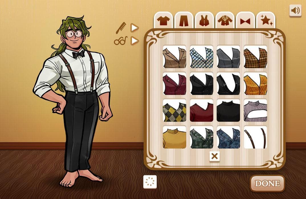 Gentleman Dress Up Game screenshot 2