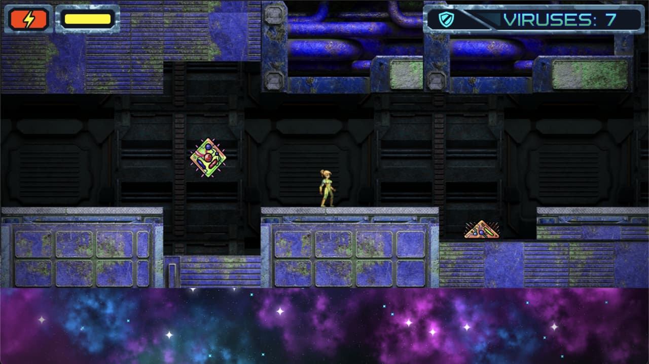 Erica Ceparati against Super Virusoid screenshot 4