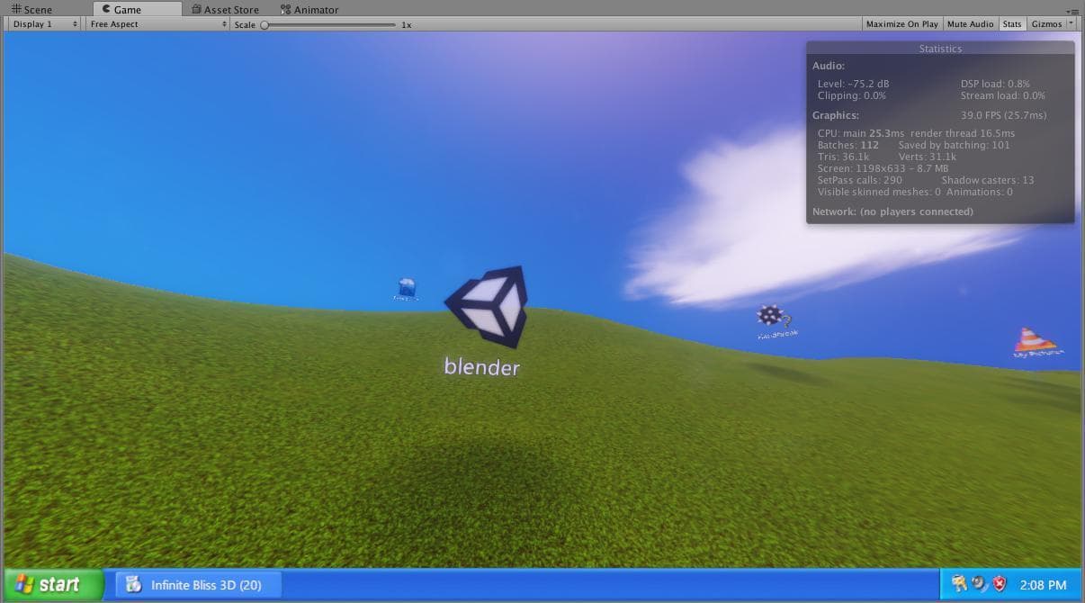 Infinite Bliss 3D Edition screenshot 2