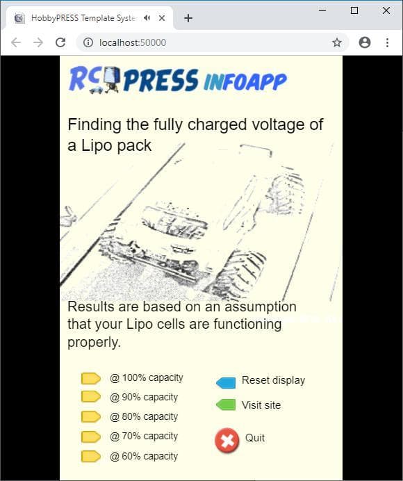 Find the max voltage of a lipo pack screenshot 2