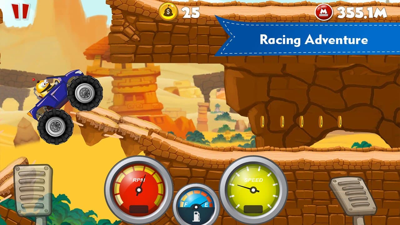 Monster Truck Toto Desert Race screenshot 2