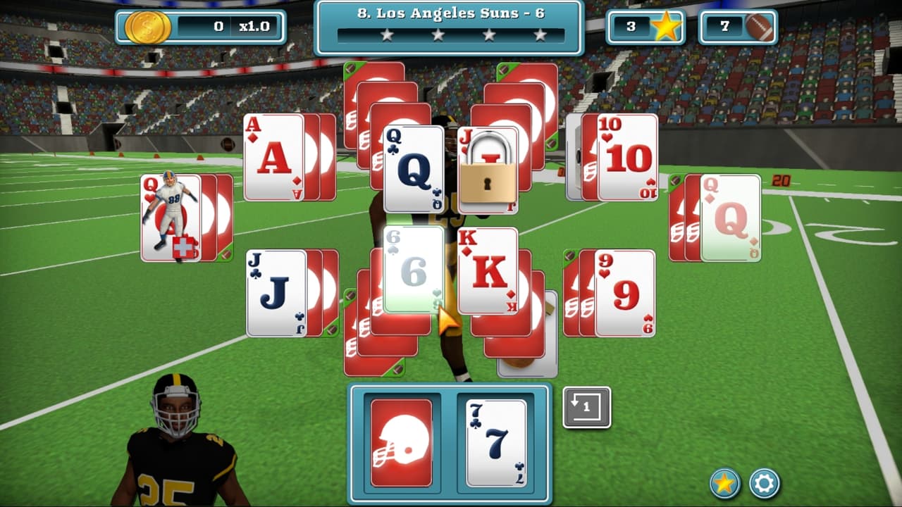 Touch Down Football Solitaire