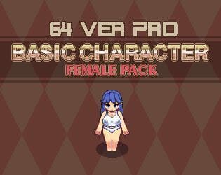 Basic Character-Female Pack 64 Ver Pro screenshot 2